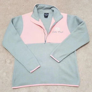 Estes Park Colorado Salt Creek Women’s Quarter Zip Fleece Pullover size MEDIUM